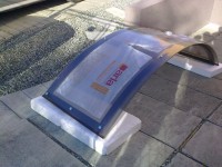 Stříška nad vchod polykarbonát